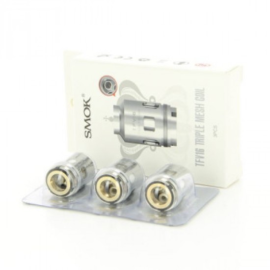 Smok TFV16 Triple Mesh Coil изпарителна глава Smok TFV16 Triple Mesh Coil изпарителна глава